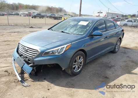 2016 Hyundai Sonata Se z USA, uszkodzony, nr VIN 5NPE24AF8GH264252